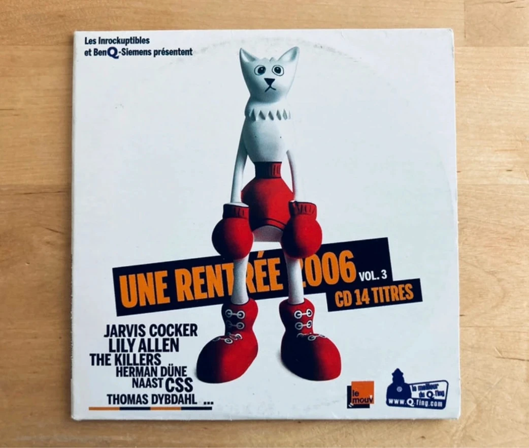 CD sampler Les Inrocks une rentrée 2006 vol 3.
